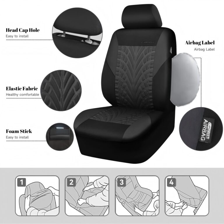 Complete guide to installing car seat covers