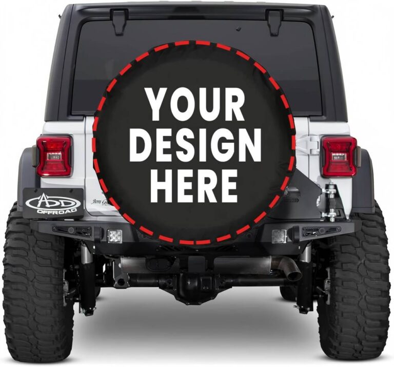 الدليل الشامل لتخصيص أغطية الإطارات الاحتياطية لعربات الكارافانات