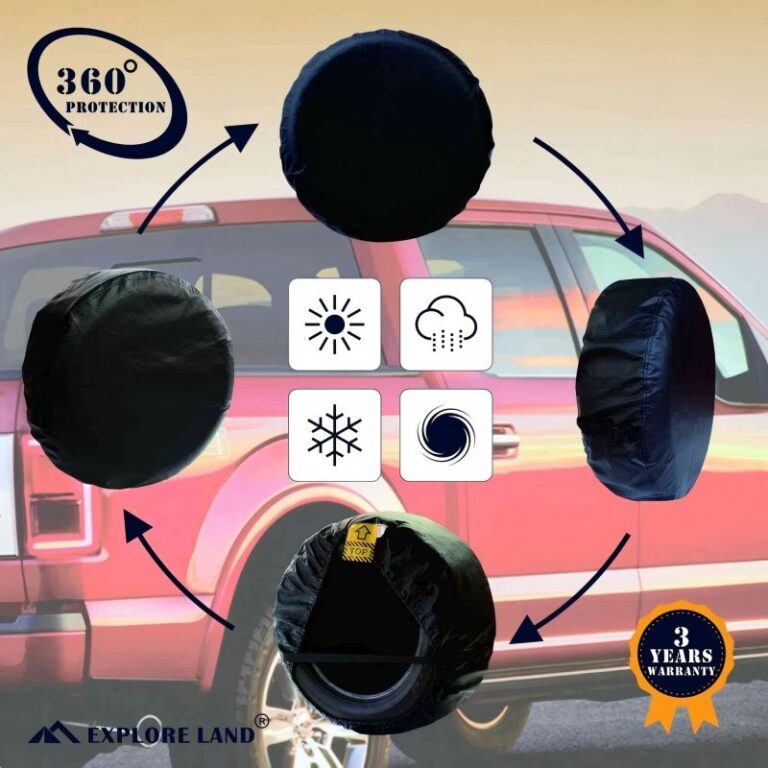 RV Trailer Spare Tire Covers