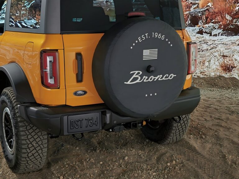 Ford Bronco reservdäcksöverdrag revolution