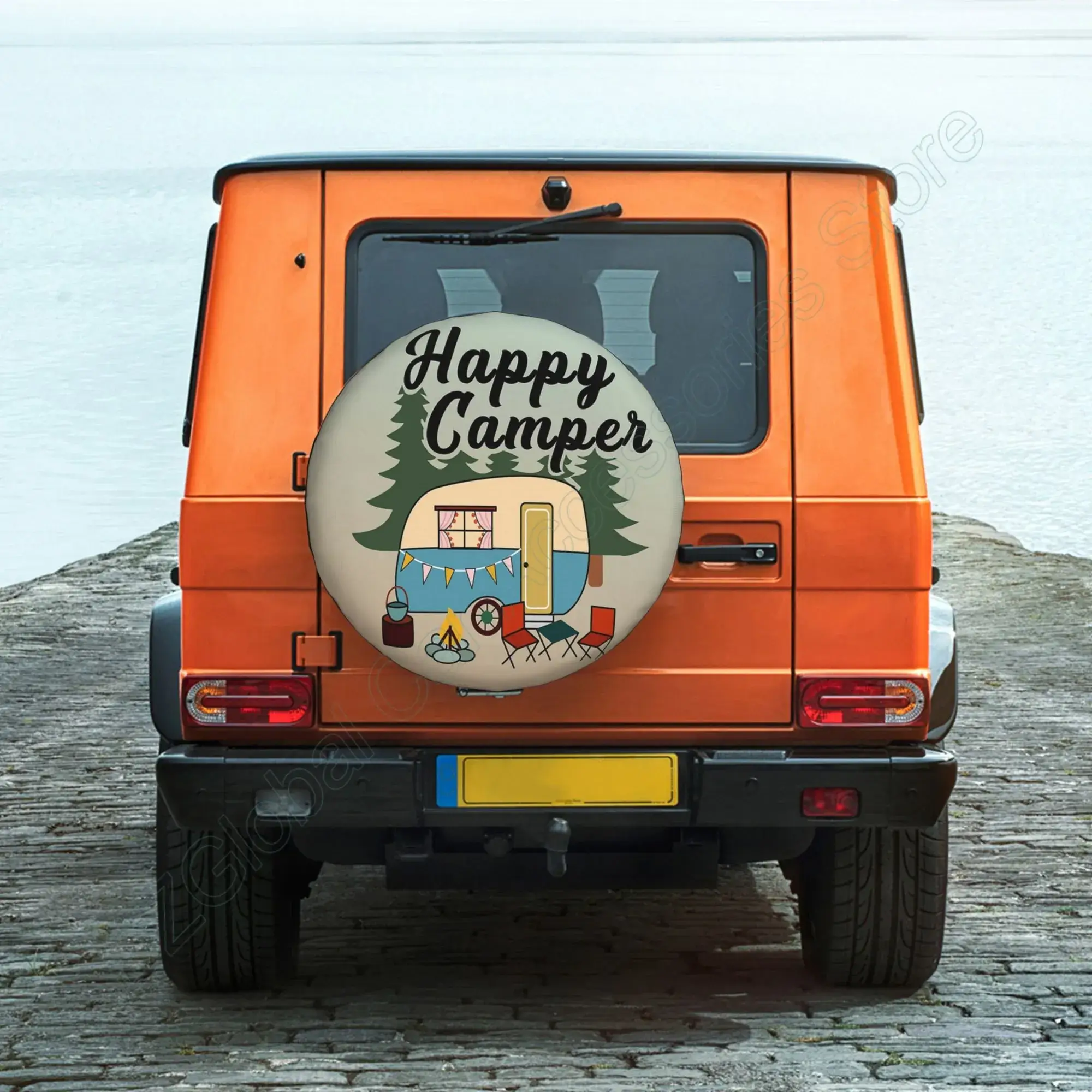 rv spare tire cover