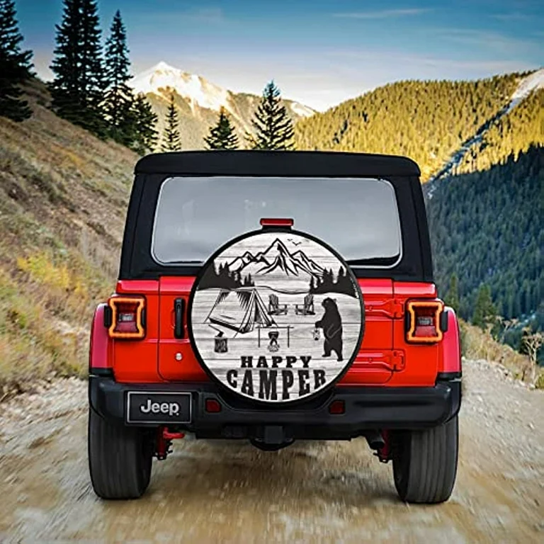big strong tire cover for camper