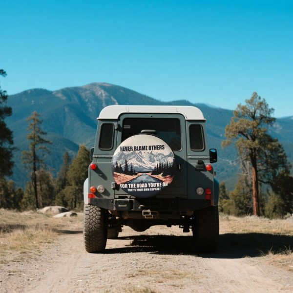Elastic Leather Spare Tire Cover