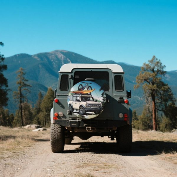 Elastic Leather Spare Tire Cover