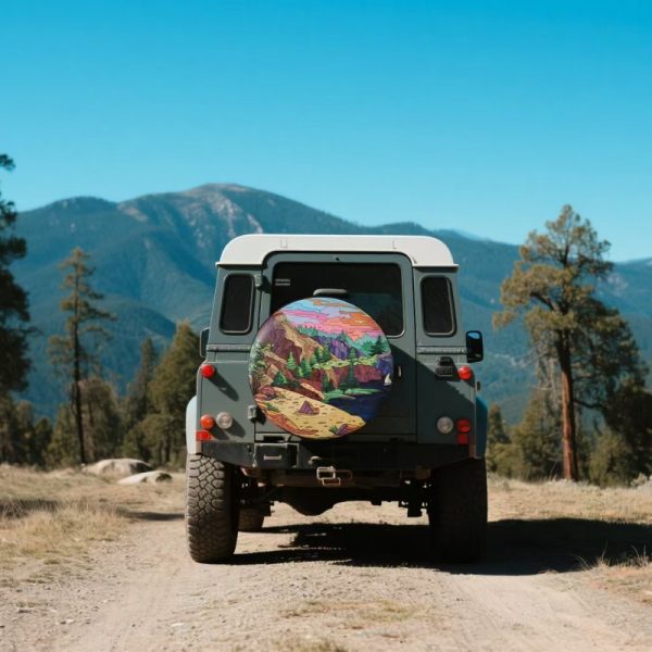 Elastic Leather Spare Tire Cover