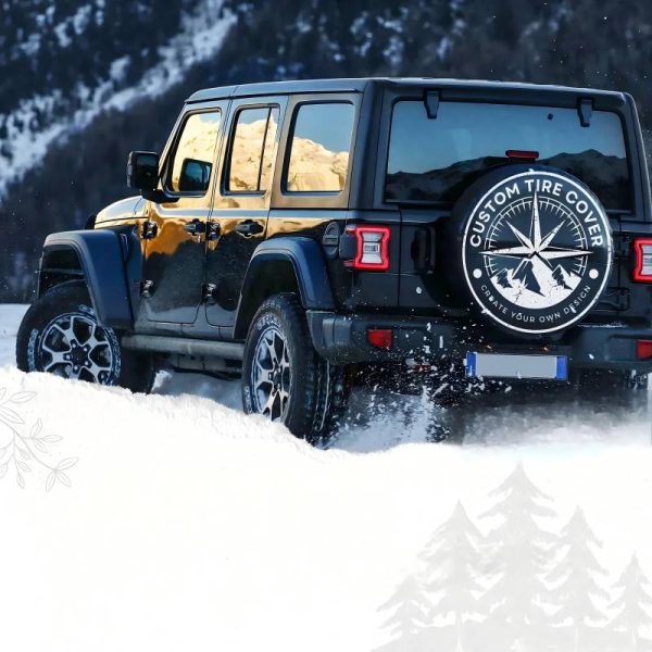 Universal Oxford Cloth Spare Tire Cover for Jeep