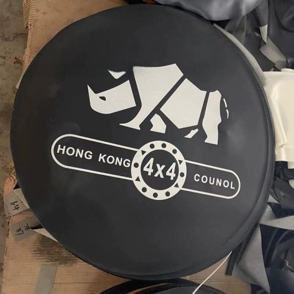 Custom PVC Tire Cover for RV & Jeep