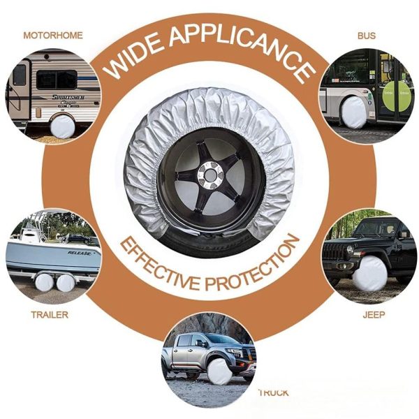 Universal Oxford Cloth Spare Tire Cover for Jeep