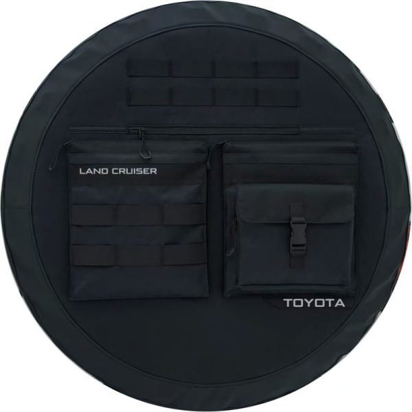 Spare Wheel Cover with Tool Pocket