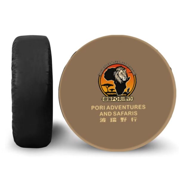 Custom patterned spare tire cover