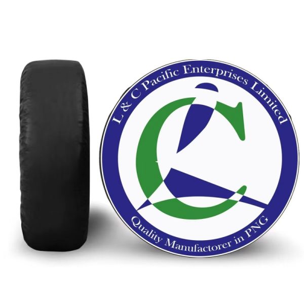 Custom patterned spare tire cover