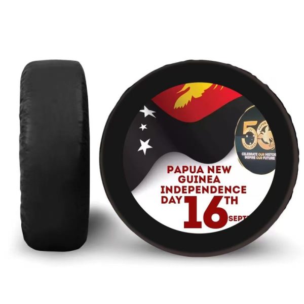 Custom patterned spare tire cover