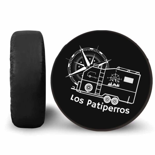 Custom patterned spare tire cover